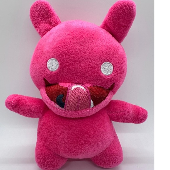 Ubbi Plushi Uglydoll Pink  Stuffed Animal Toy‎ Collectible Cute Monster 7 Inch - Picture 1 of 10